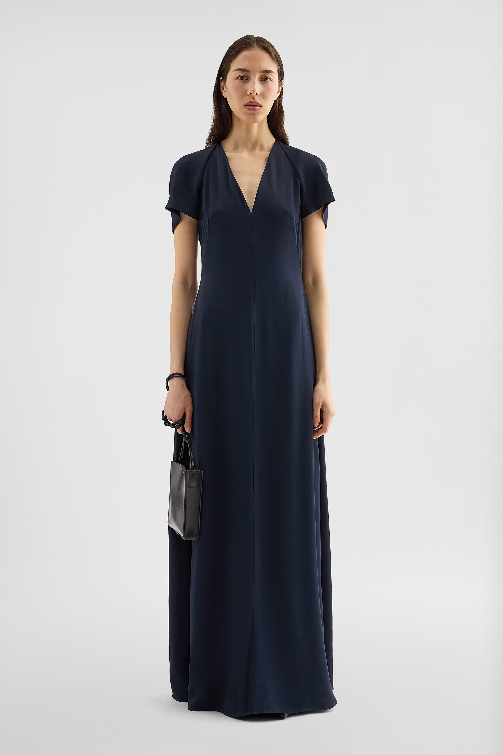 Envers Satin Evening Dress for Woman | Jil Sander Official Online