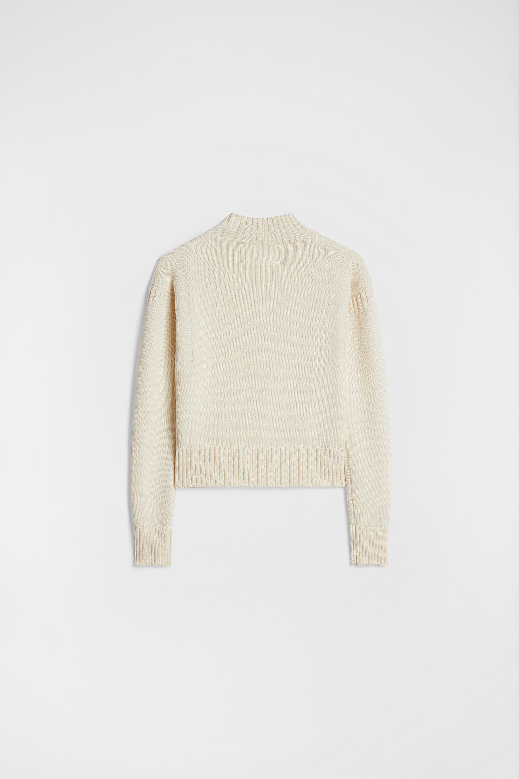 Wool Mock-Neck Sweater - Sweaters - Image 7