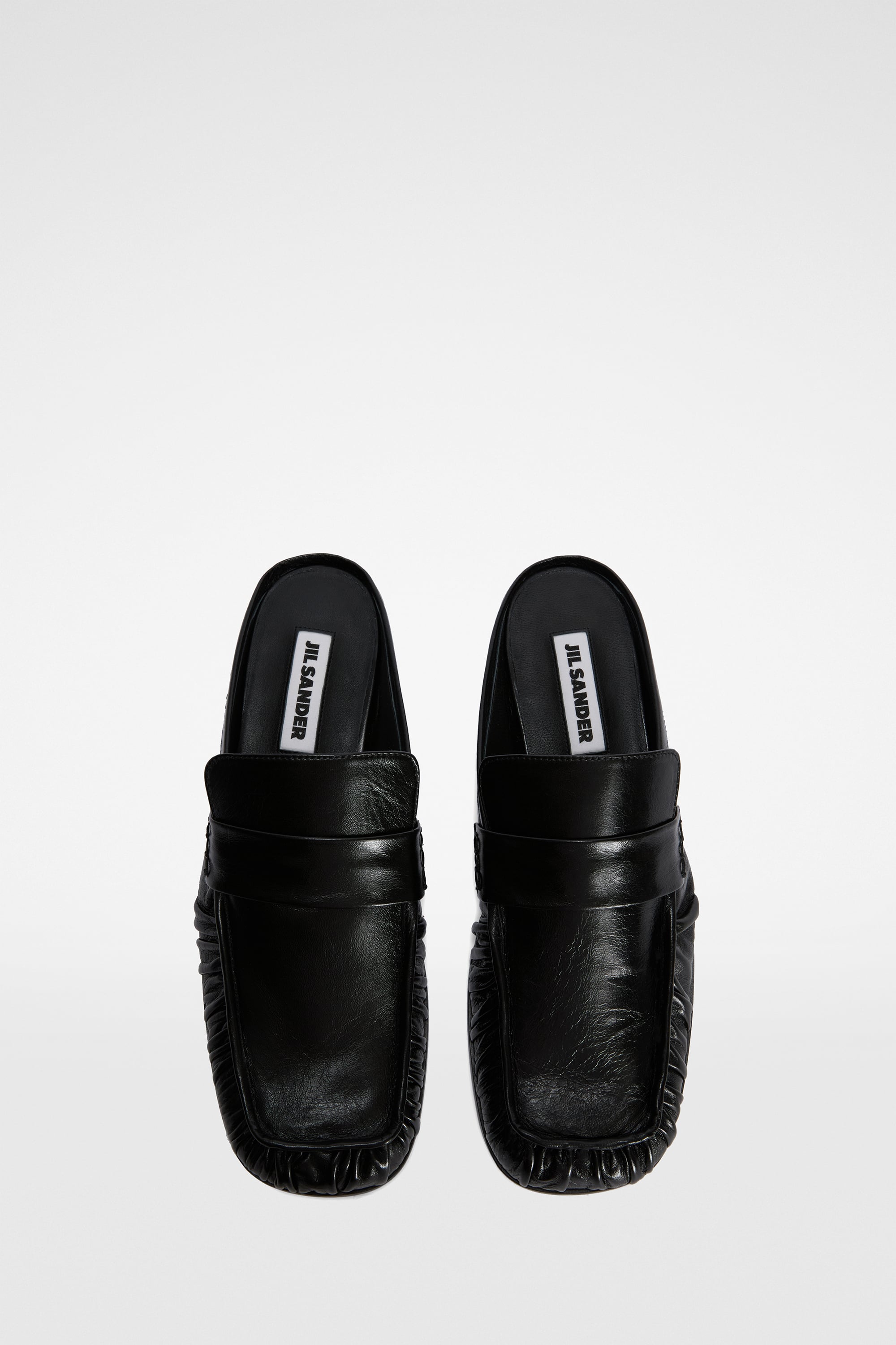 【35XXXV】JIL SANDER ボアミュール　size38ブラック Mule Woman | Jil Sander Official Online Store
